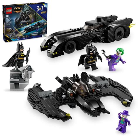 LEGO DC Batman vs. The Joker Gift Set, 3 Action-Packed Builds in 1 Box ...