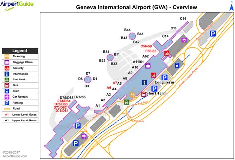 Geneva Airport Gate Map - Zip Code Map