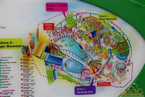 Genting Theme Park Map