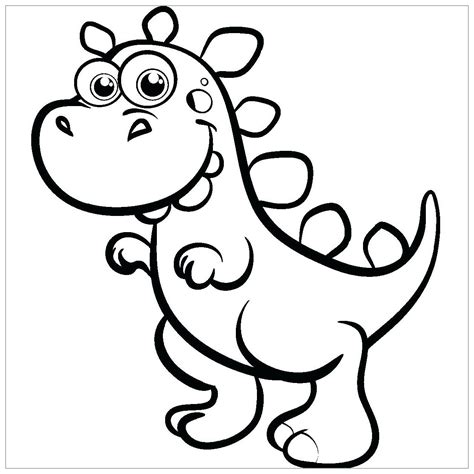 Kids Dinosaur Coloring Pages Free Coloring Pages