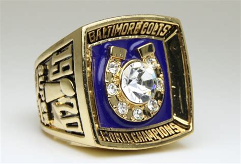 1970 Baltimore Colts super bowl Championship Ring 11 Size