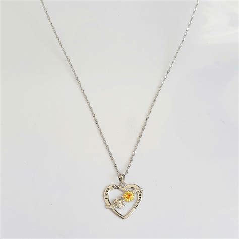 Forever Heart Sterling Silver Necklace | ThehouseofJD.com