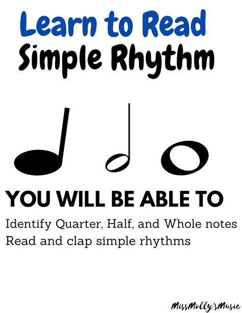 Rhythm Worksheet 1 - Etsy