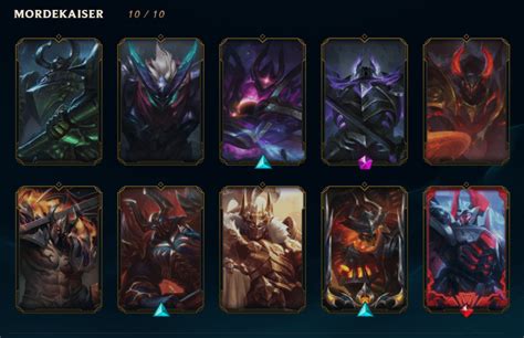 Finally all morde skins : r/MordekaiserMains