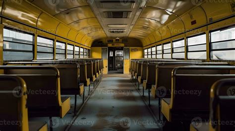 school bus interior ,generative ai 26133091 Stock Photo at Vecteezy