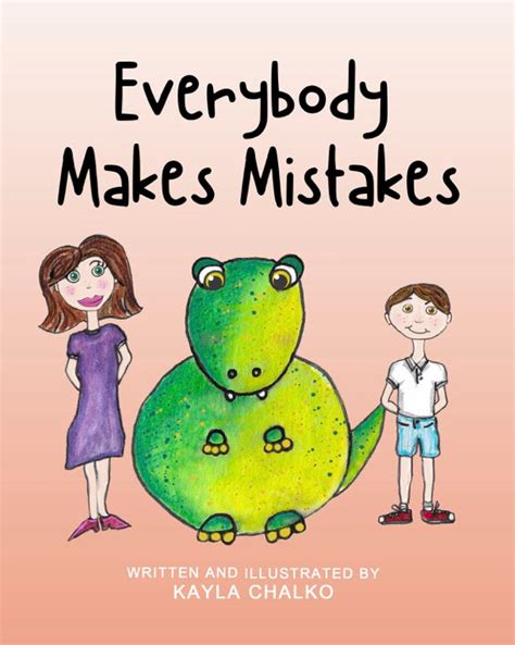 "Everybody Makes Mistakes" Children's Book – walkietalkiespeechtherapy