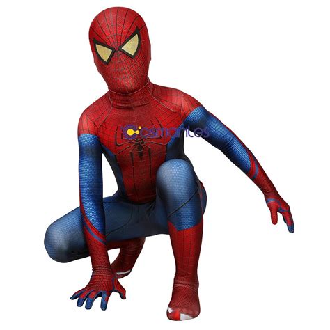 Kids Spider-man Cosplay Suit The Amazing Spider-Man Cosplay Costume