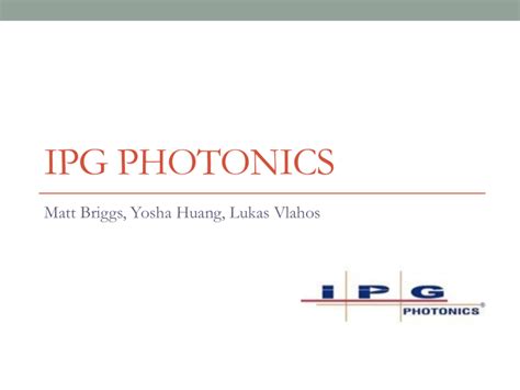 IPG Photonics