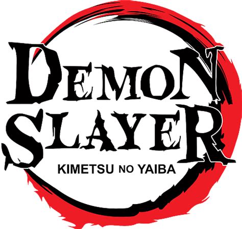 Demon Slayer Kimetsu No Yaiba Logo transparent PNG - StickPNG