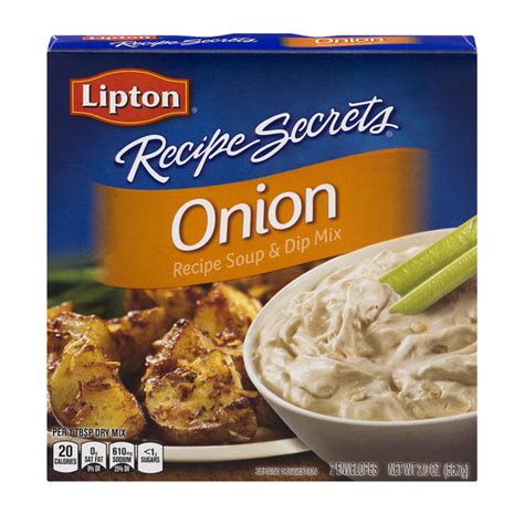 Save on Lipton Recipe Secrets Recipe Soup & Dip Mix Onion - 2 ct Order ...