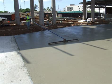 Finishing Concrete Slab 3 - FORTA Concrete Fiber