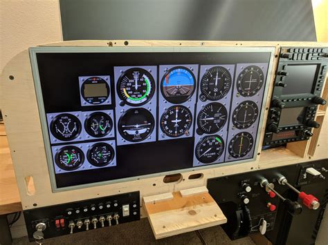 Instrument Panel - Cessna 172 Flight Simulator Panel