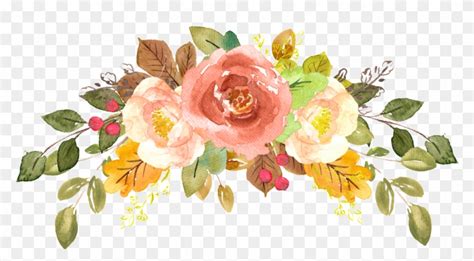 Watercolor Flowers Vector Pictures And Cliparts Download - Watercolor ...