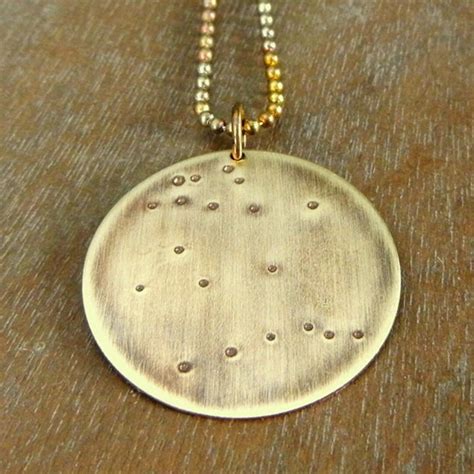 Gemini Necklace, Gemini Constellation Necklace, Zodiac Constellation ...