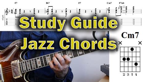 How to Learn to Play Jazz Chords – Study Guide - Jens Larsen