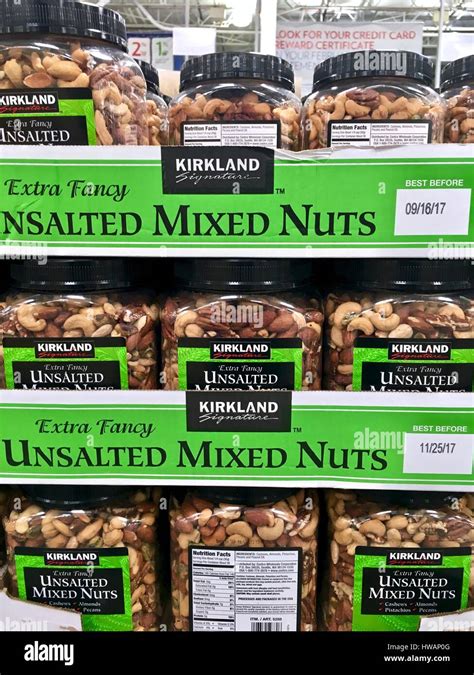 Mixed nuts in bulk at Costco Stock Photo - Alamy