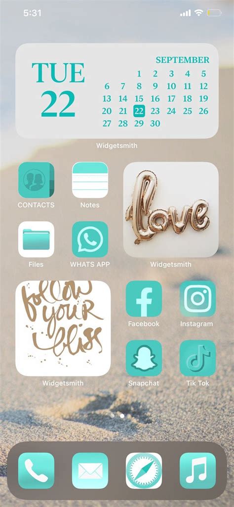 iOS14 Aesthetic App Icon Themes