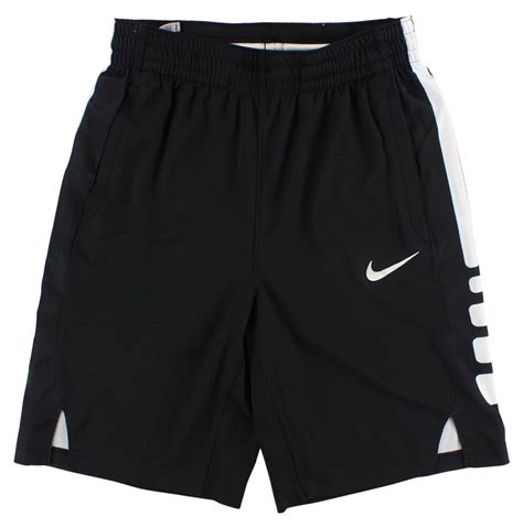 Nike - Nike Mens Elite Stripe Basketball Shorts Black - Walmart.com ...