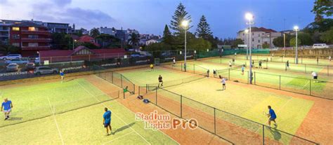 Tennis Court Lighting - SLights Pro