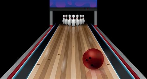 Bowling Track Realistic Composition 4903008 Vector Art at Vecteezy