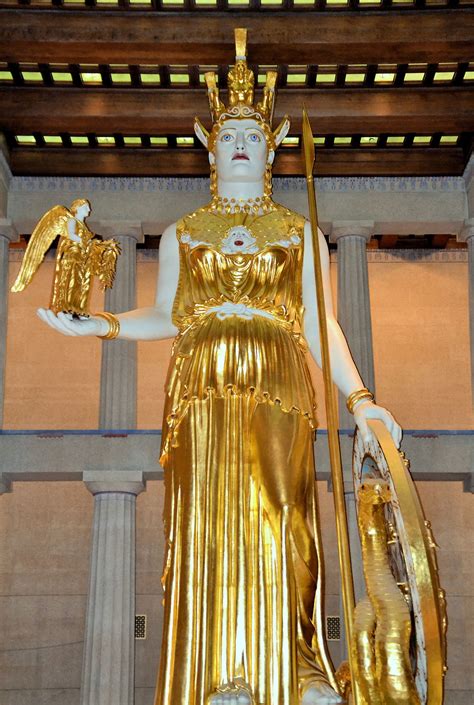 Athena Parthenos inside Parthenon in Nashville, Tennessee - Encircle Photos