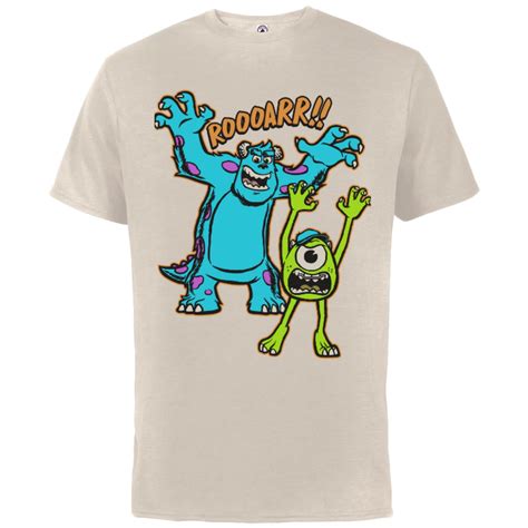 Disney PIXAR Monsters U Mikey and Sulley Roar T-Shirt - Short Sleeve ...