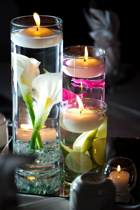 Floating Candle Centerpieces