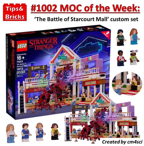 #1002 MOC of the Week: ‘The Battle of Starcourt Mall’ custom set ...