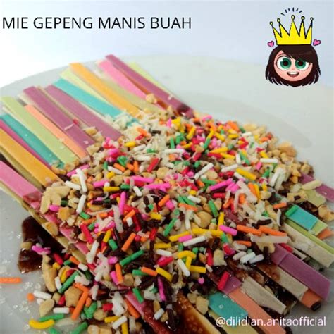 Jual Mie gepeng manis buah/mie gepeng pedas/mie lidi murah/mie lidi ...