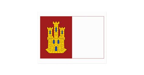 Castilla-La Mancha flag Postcard | Zazzle.com