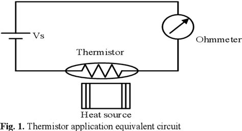 Thermistor Circuit Diagram