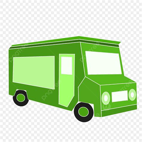 Schools Bus Clipart PNG Images, Green Cartoon School Bus, Green, School ...