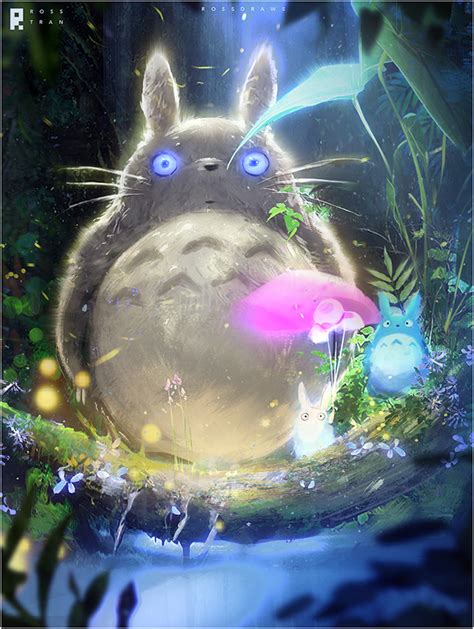 Totoro : YouTube! by rossdraws on DeviantArt