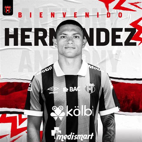 Alajuelense fichó a Anthony Hernández lesionado