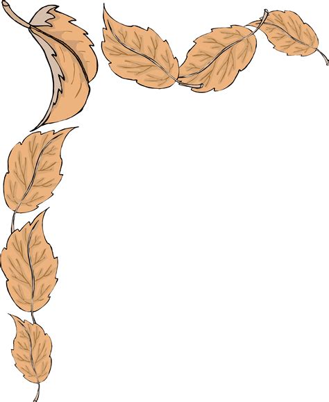 Fall Leaves Border Clip Art Free - ClipArt Best