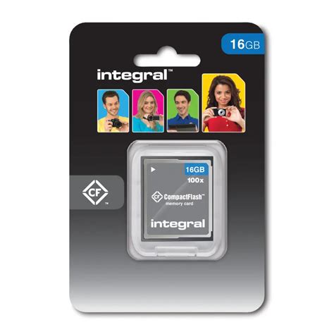 Compact Flash Card | 4GB, 8GB & 16GB | Integral Memory