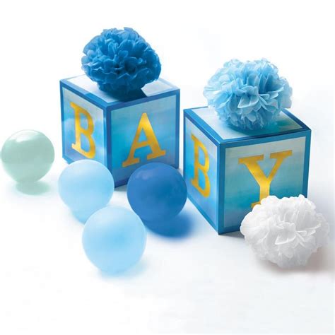 Oh Baby! Boy Baby Shower Table Decorations, 9ct | Party City