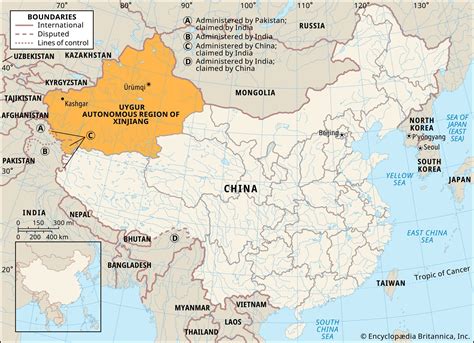 Xinjiang Map In China - Coreen Charlotta