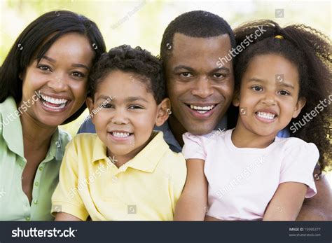 Family Outdoors Smiling Stock Photo 15995377 : Shutterstock