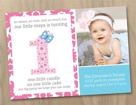 Free 1st Birthday Invitations Templates | DREVIO