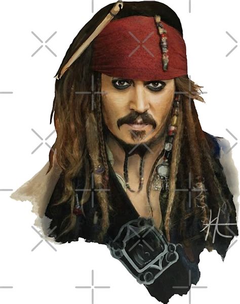 "Jack Sparrow " Stickers by Hann93 | Redbubble