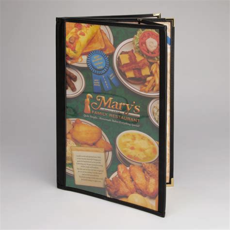 Menu Inserts | Printed Menus | MenuMasters.net