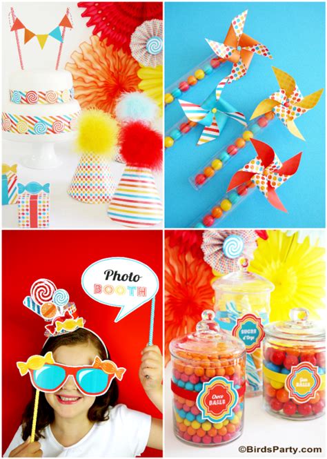 Top 10 Kids Birthday Party Themes & Printables - Party Ideas | Party ...