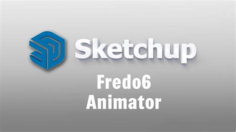 Plugin de animación FREDO6 ANIMATOR | Curso de Sketchup - YouTube