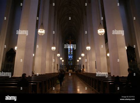 munich frauenkirche interior Stock Photo - Alamy