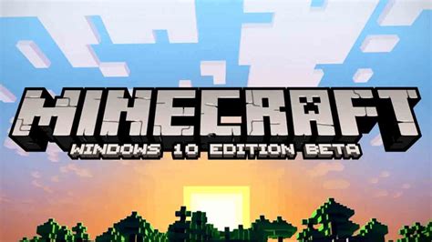 Minecraft Windows 10 Edition Free Download (v1.19.40 + Multiplayer)