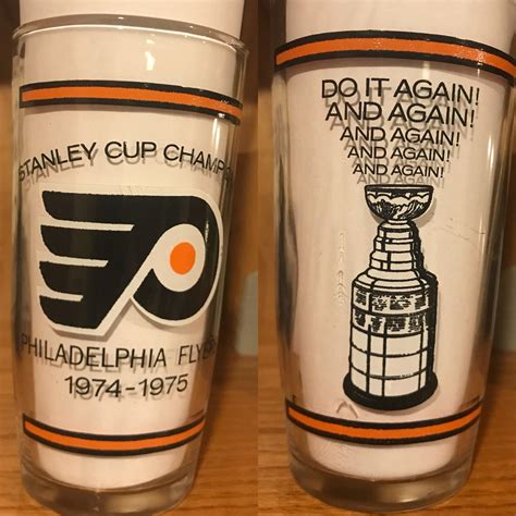 Flyers 1974-75 Stanley Cup drinking glass : r/Flyers