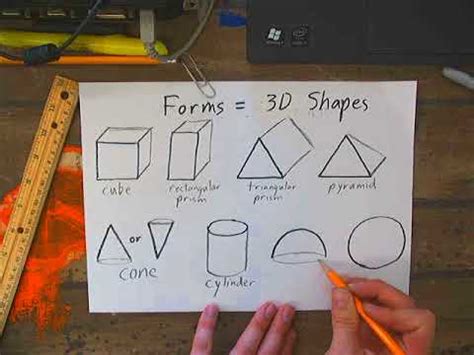 Drawing 3d Shapes Tutorial