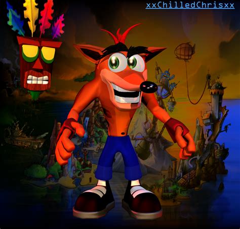 Crash Bandicoot Aku Aku by xxChilledChrisxx on DeviantArt