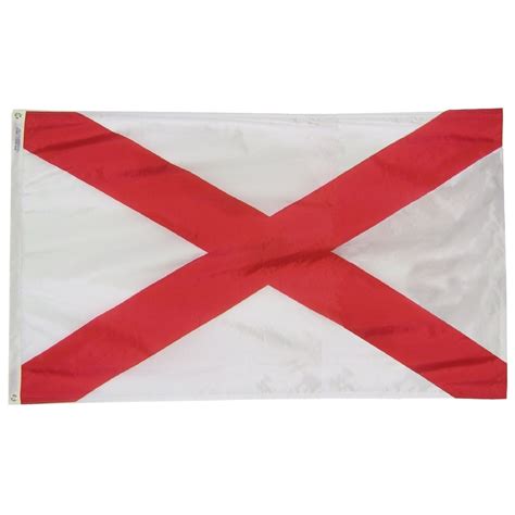 5'x8' Quality Polyester State of Alabama Flag-Made in USA